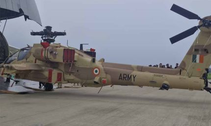 भारत को मिले घातक अपाचे हेलीकॉप्टर: पाक सीमा पर तैनाती से दुश्मनों में खौफ