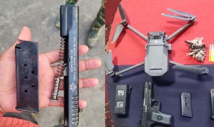 BSF का बड़ा एक्शन: पंजाब बॉर्डर पर 6 पाकिस्तानी ड्रोन ढेर, हथियार और हेरोइन बरामद