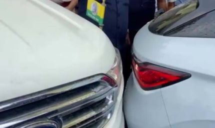 बिहार: तेज प्रताप यादव की कार से टकराई डिप्टी CM सम्राट चौधरी की कार