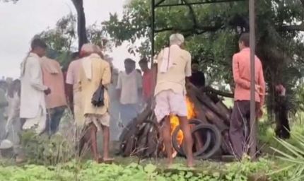 झालावाड़ हादसा: एक ही अर्थी पर सगे भाई-बहन, मासूमों को नम आंखों से विदाई