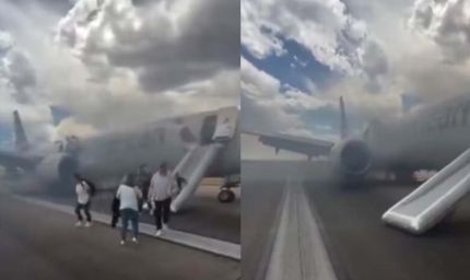 टेकऑफ से पहले बड़ा हादसा टला, लैंडिंग गियर में आग के बावजूद सुरक्षित बचा विमान