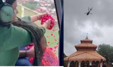 सावन के तीसरे सोमवार पर श्रद्धा का सैलाब: बरेली में हेलीकॉप्टर से कांवड़ियों पर पुष्पवर्षा, नाथ मंदिरों में उमड़ी भीड़
