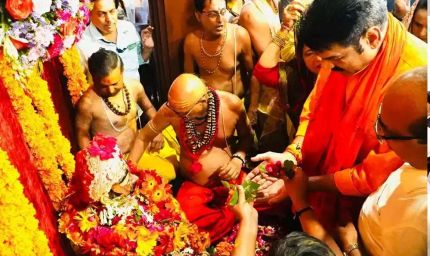 धूम धाम से निकली भगवान महाकालेश्वर की तीसरी सवारी