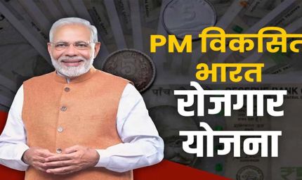 नई PM‑VBRY योजना: पहली नौकरी जॉइन करने वालों को 15,000₹, सरकार ने बड़े बदलाव किए