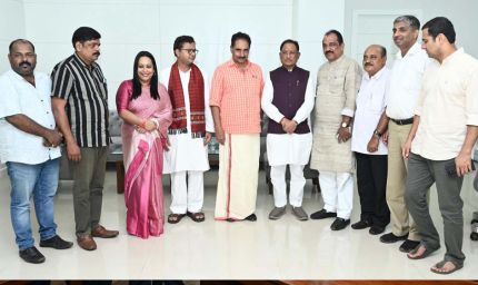 मुख्यमंत्री साय से केरल एवं ओडिशा के सांसदों के प्रतिनिधिमंडल ने की सौजन्य मुलाकात