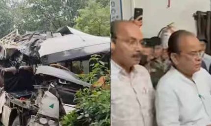 देवघर सड़क हादसे में मृतकों के परिजनों को 1 लाख रुपए , घायलों को 20 हजार रुपए की सहायता