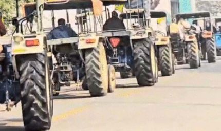 पंजाब में किसानों का ट्रैक्टर मार्च: लैंड पूलिंग नीति के खिलाफ सड़कों पर उतरे अन्नदाता