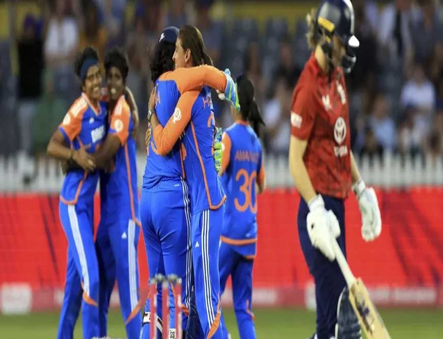 जेमिमा और अमनजोत की जोरदार बल्लाजी, भारत ने लगातार दूसरे T20 मैच में दी इंग्लैंड को पटखनी