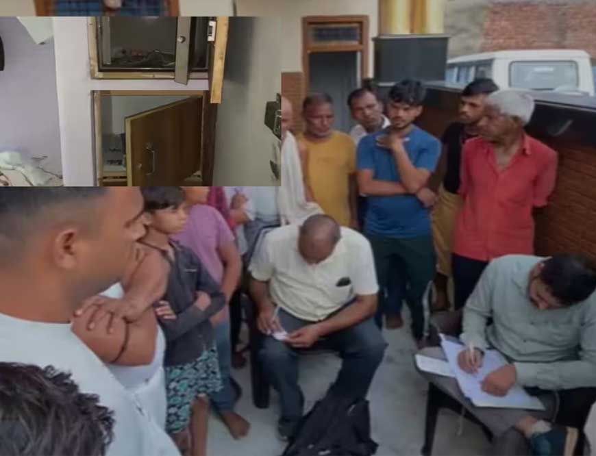 मुरैना में बीजेपी नेता के घर 1 करोड़ की डकैती, सोने-चांदी और कैश लेकर फरार