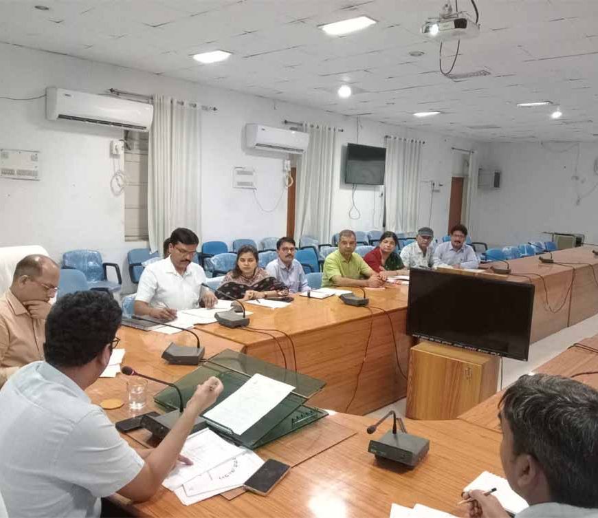 कलेक्टर ने की रीवा-सीधी-सिंगरौली रेल लाईन की समीक्षा