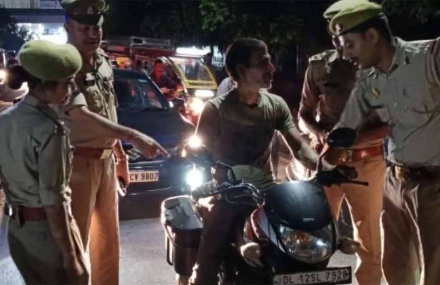 गाजियाबाद में पुलिस का बड़ा एक्शन! 1387 वाहनों पर एक साथ चला चालान का चाबुक