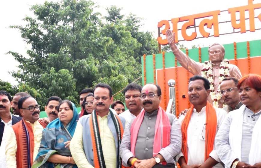 उप मुख्यमंत्री अरुण साव ने चार अटल परिसरों का किया लोकार्पण