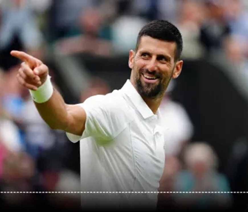 विंबलडन 2025 : इवांस को हराकर जोकोविच तीसरे दौर में पहुंचे, फेडरर का रिकॉर्ड तोड़ा