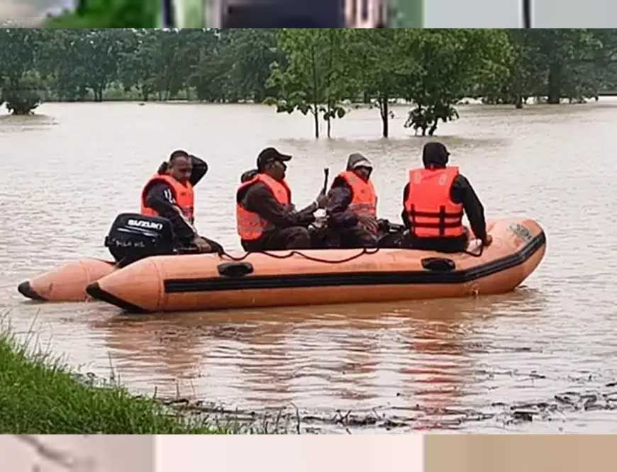 भारी बारिश के चलते महाकौशल के कई जिलों में जनजीवन अस्त-व्यस्त