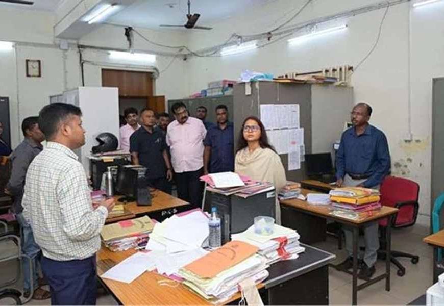 मंत्री शिल्पी नेहा तिर्की ने नेपाल हाउस स्थित विभागीय कार्यालय का किया औचक निरीक्षण