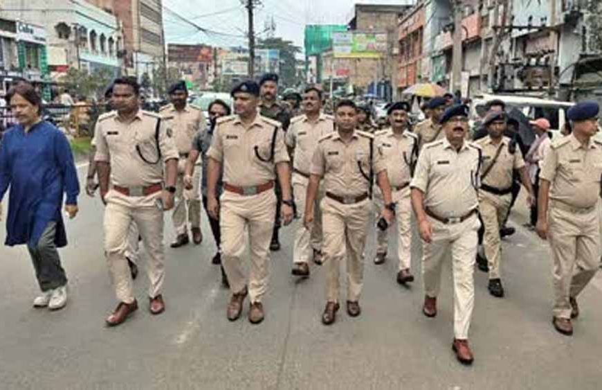 मुहर्रम को लेकर गिरिडीह पुलिस अलर्ट मोड पर
