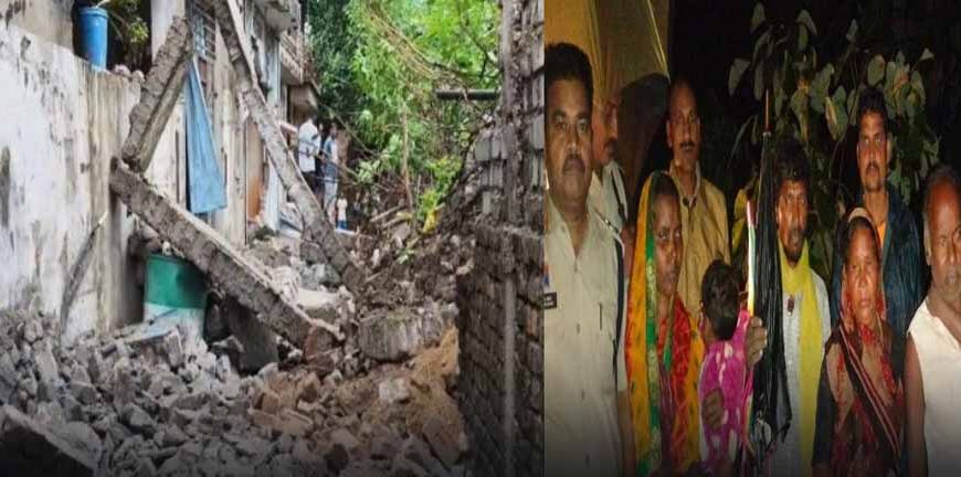 छत्तीसगढ़ में आफत की बारिश, कहीं गिरी दिवार तो कहीं बाढ़ में फंसे लोग