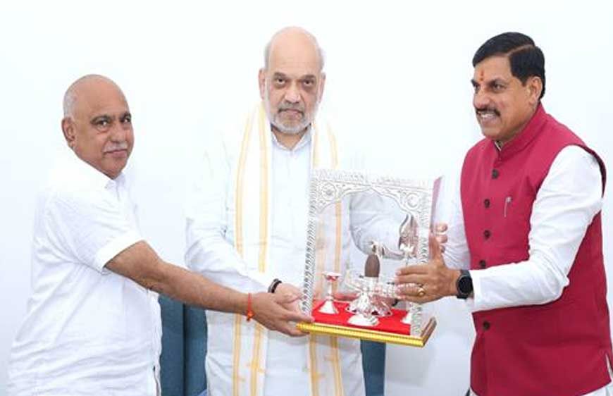 मुख्यमंत्री डॉ. यादव ने सिंहस्थ : 2028 के दृष्टि गत वरिष्ठ केंद्रीय मंत्रियों से की भेंट