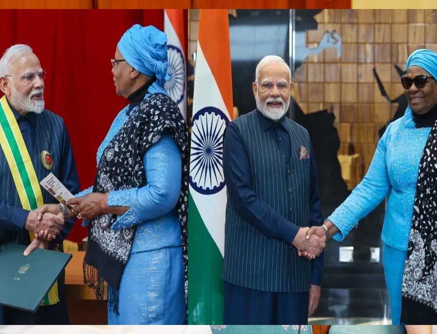 मुख्यमंत्री डॉ. यादव ने प्रधानमंत्री मोदी को नामीबिया का सर्वोच्च नागरिक सम्मान मिलने पर दी बधाई