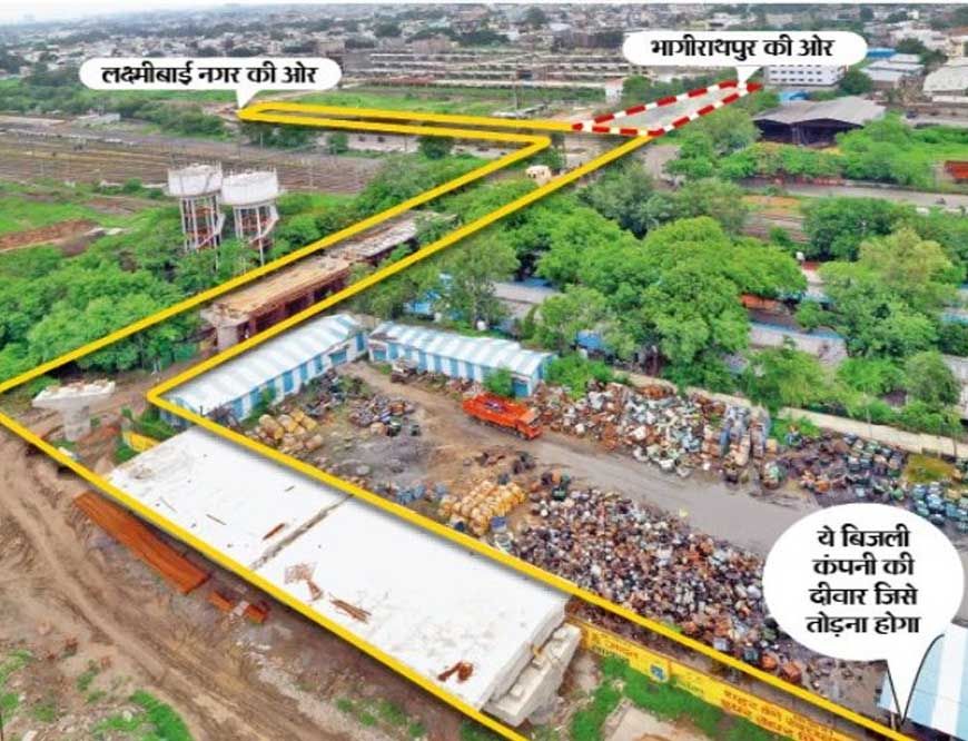 इंदौर के पोलो ग्राउंड पर बन रहा Z आकार का ओवरब्रिज, ट्रैफिक को मिलेगी बड़ी राहत