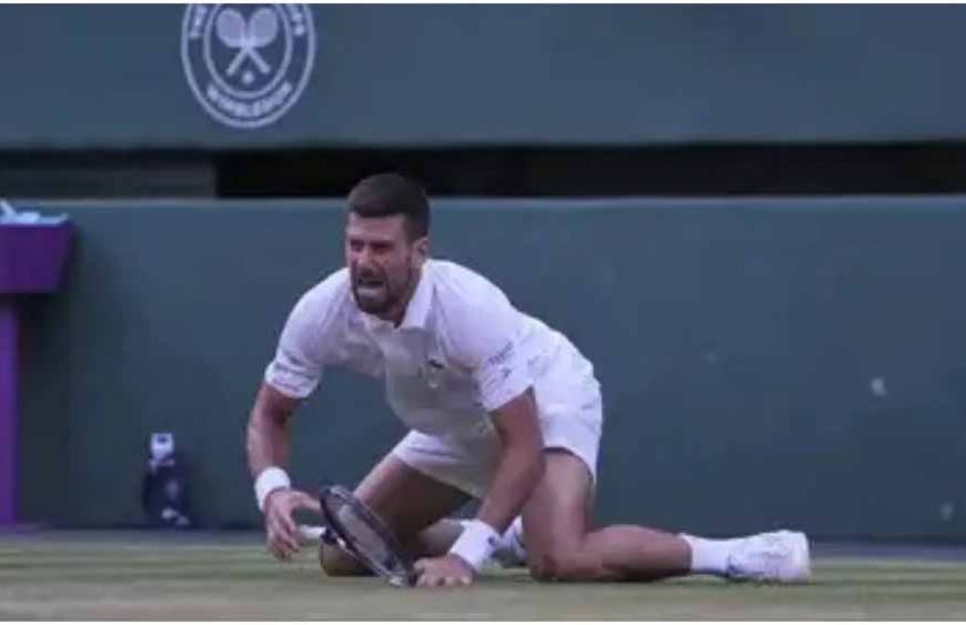 विंबलडन 2025: कोर्ट पर गिरे नोवाक जोकोविच, कहा- मेरा शरीर अब पहले जैसा नहीं रहा