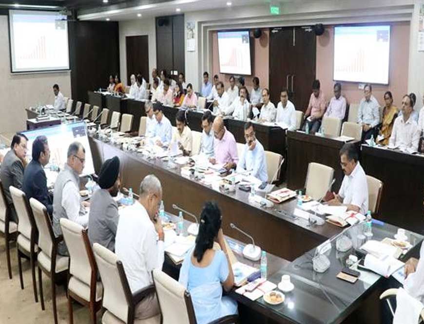 मुख्य सचिव की अध्यक्षता में 194 वीं राज्य स्तरीय बैंकर्स कमेटी की हुई बैठक