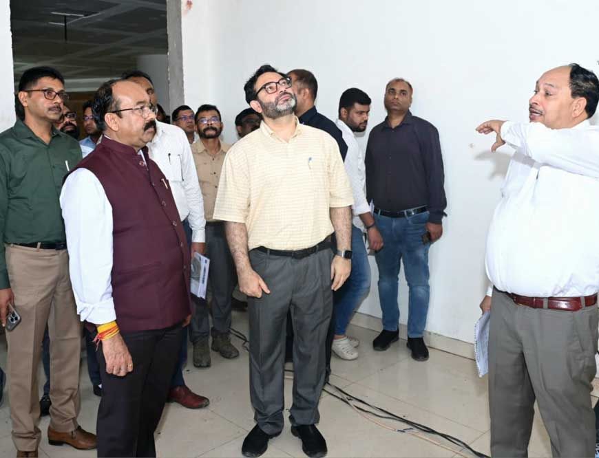 रायपुर : विधानसभा के नए भवन का काम सितम्बर तक पूर्ण करने का लक्ष्य, इंटीरियर और फर्नीचर का काम जोरों पर