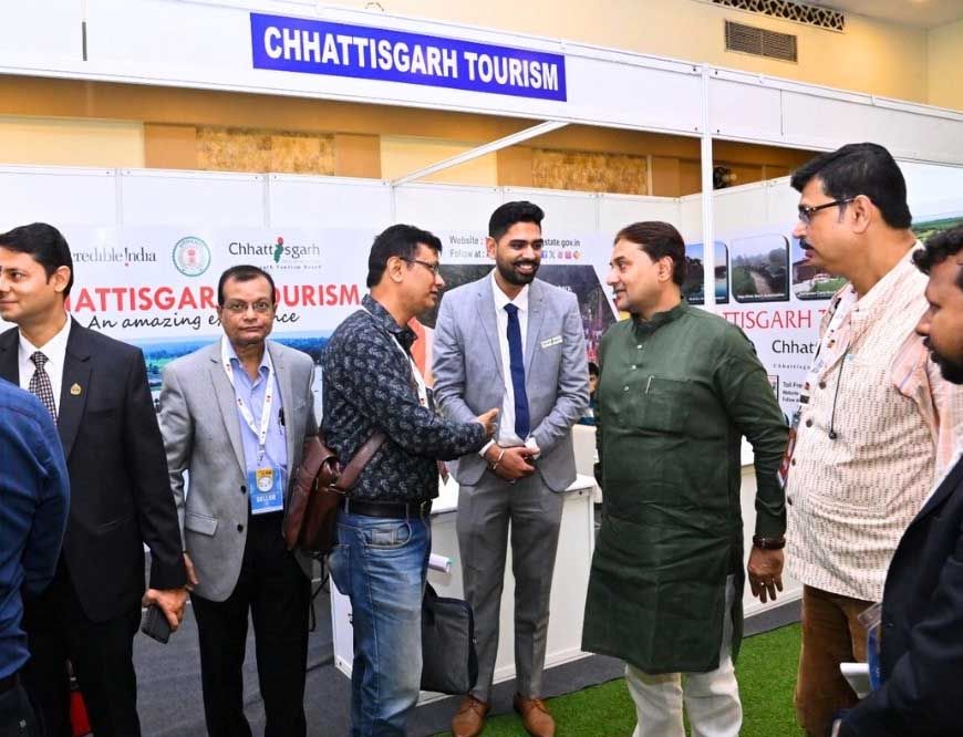 रायपुर : छत्तीसगढ़ पर्यटन ने कोलकाता में दर्ज कराई प्रभावशाली उपस्थिति