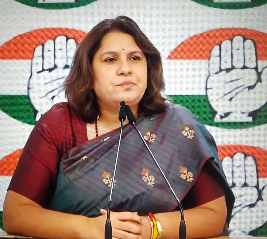 कांग्रेस प्रवक्ता सुप्रिया श्रीनेत ने बिहार की कानून व्यवस्था और नगर विकास मंत्री जीवेश मिश्रा पर बोला तीखा हमला