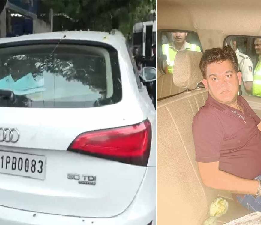 वसंत विहार हादसा: ऑडी ड्राइवर की तस्वीर जारी, 5 लोगों को कुचलने का आरोप