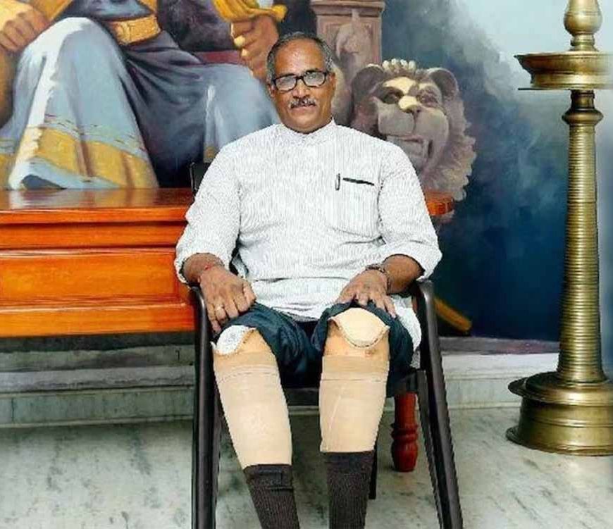 दोनों पैर खोने के बाद भी नहीं रुके सदानंदन मास्टर, अब बनेंगे राज्यसभा सांसद