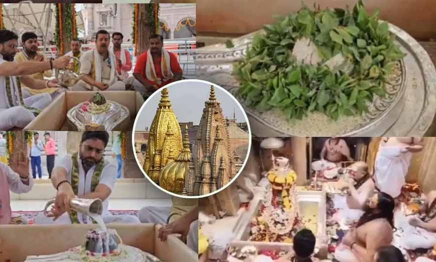काशी में सोमवासरीय रुद्राभिषेक: सप्तऋषि आरती के दिव्य दर्शन, भोलेनाथ के जयकारों से गुंजा धाम