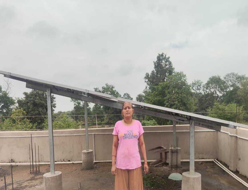 पीएम सूर्यघर योजना बनी आमजन के लिए वरदान: स्वाति यादव का बिजली बिल हुआ शून्य