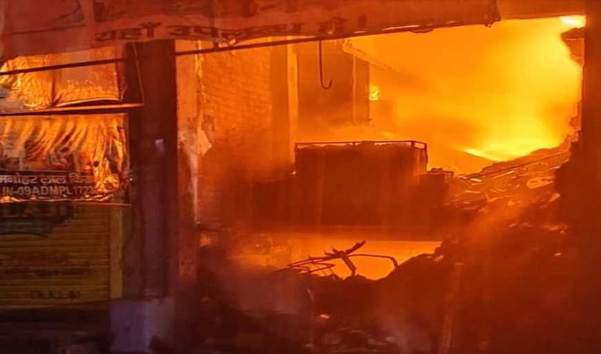 इराक के सुपरमार्केट में भीषण आग, 50 से ज्यादा लोगों की दर्दनाक मौत