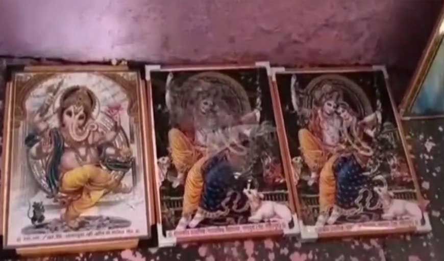 शिक्षक शकील मोहम्मद पर भारत माता की तस्वीर जलाने और छात्रों पर धर्म परिवर्तन का दबाव डालने का आरोप