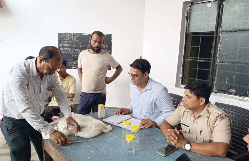 रांची में ऑटो से 550 KG नकली पनीर बरामद