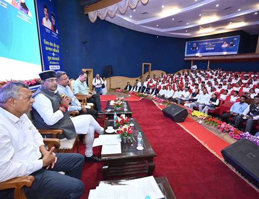 प्रतिभाशाली खिलाड़ियों को अवसर देने के लिये 365 दिन टैलेंट सर्च : मंत्री सारंग