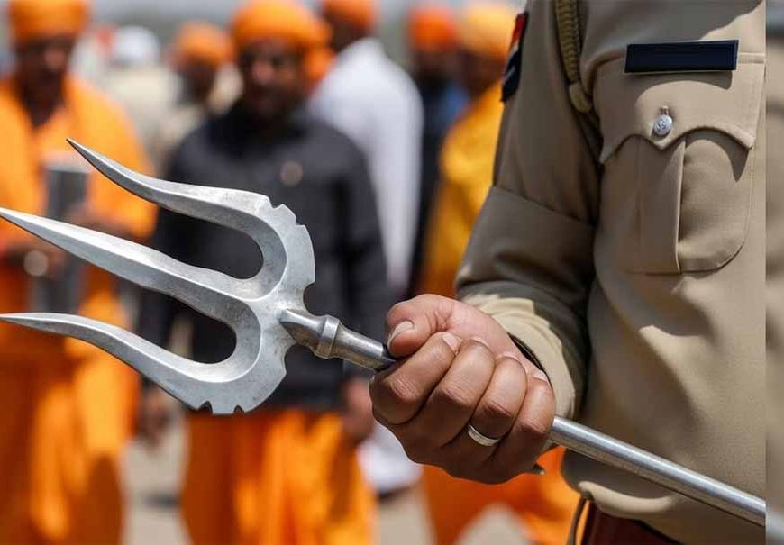 कांवड़ यात्रा में सख्ती: यूपी पुलिस ने DJ, त्रिशूल और बिना साइलेंसर बाइक पर लगाई रोक
