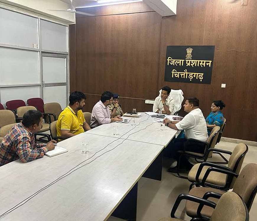 भीलवाड़ा सिक्सलेन निर्माण में देरी और जाम पर डीएम सख्त, एनएच व ठेकेदार से मांगा जवाब