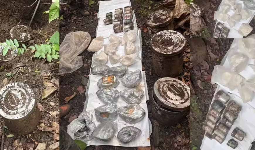 झारखंड पुलिस की बड़ी कामयाबी: जंगल से 14 आईईडी बरामद
