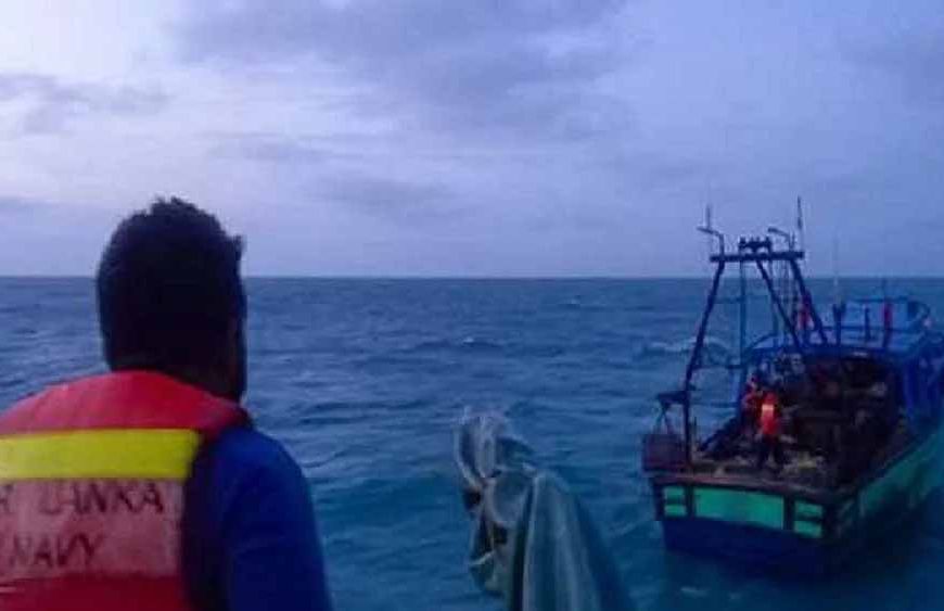 तमिलनाडु के चार मछुआरे श्रीलंकाई नौसेना की गिरफ्त में, समुद्री सीमा लांघने का आरोप