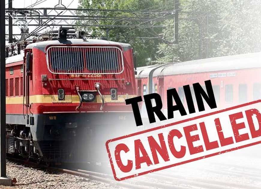 जगदलपुर से चलने वाली 10 ट्रेनें रद्द, समलेश्वरी-हिराखंड समेत कई ट्रेनों का रूट बदला