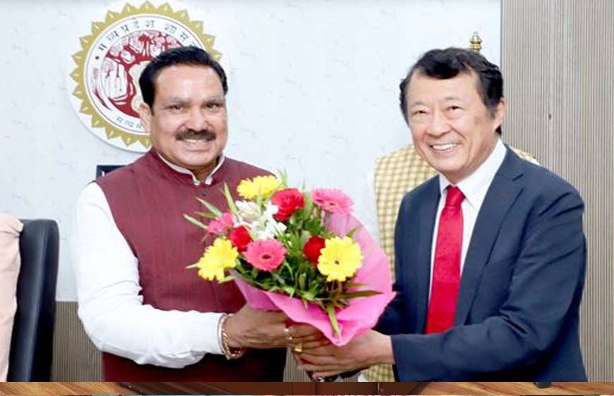 मंत्री टेटवाल से एडीबी प्रतिनिधिमंडल की मुलाकात