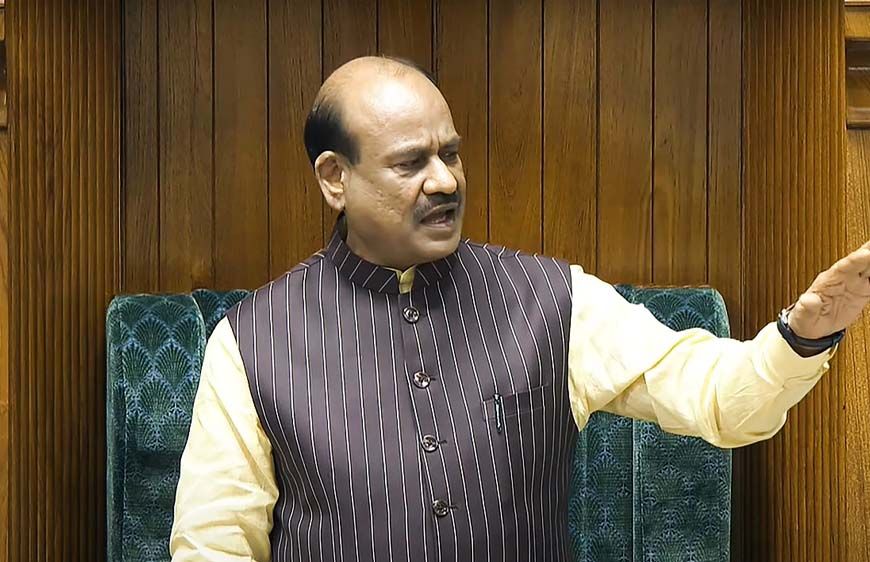 लोकसभा में गर्मा-गर्मी: स्पीकर बिरला ने कांग्रेस सांसद से पूछा – नई पीढ़ी को यही सिखाते हो?