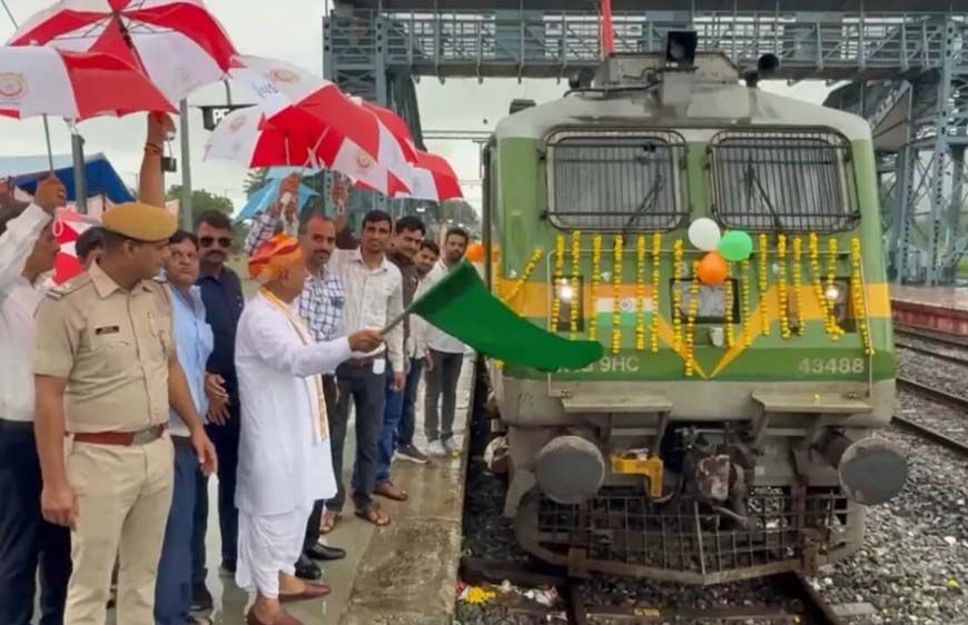 भजनलाल सरकार की पहल: 800 श्रद्धालुओं को मुफ्त एसी ट्रेन से रामेश्वरम दर्शन