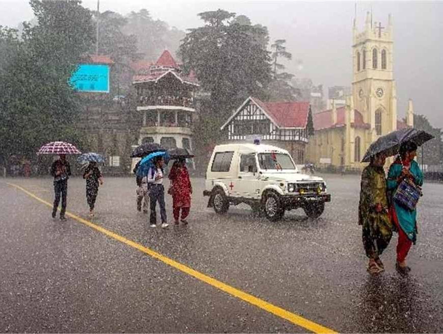 हिमाचल में फिर बरसेगा कहर: अगले 5 दिन भारी बारिश का अलर्ट