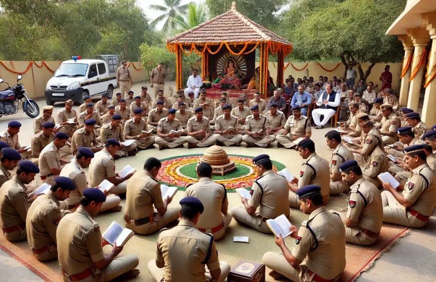 MP पुलिस में रामायण पाठ पर सियासत गर्म, कांग्रेस ने बताया धार्मिक स्वतंत्रता का उल्लंघन