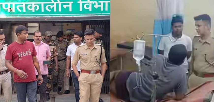 बिहार में नट गैंग से मुठभेड़: कुख्यात अपराधी गोली लगने से घायल