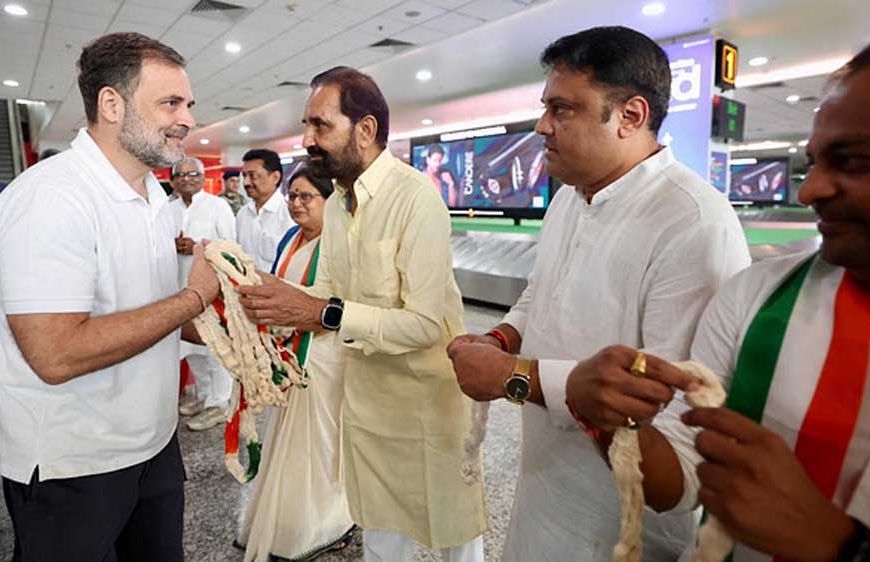 वडोदरा दौरे पर राहुल गांधी: आज सहकारी संगठनों से करेंगे अहम चर्चा