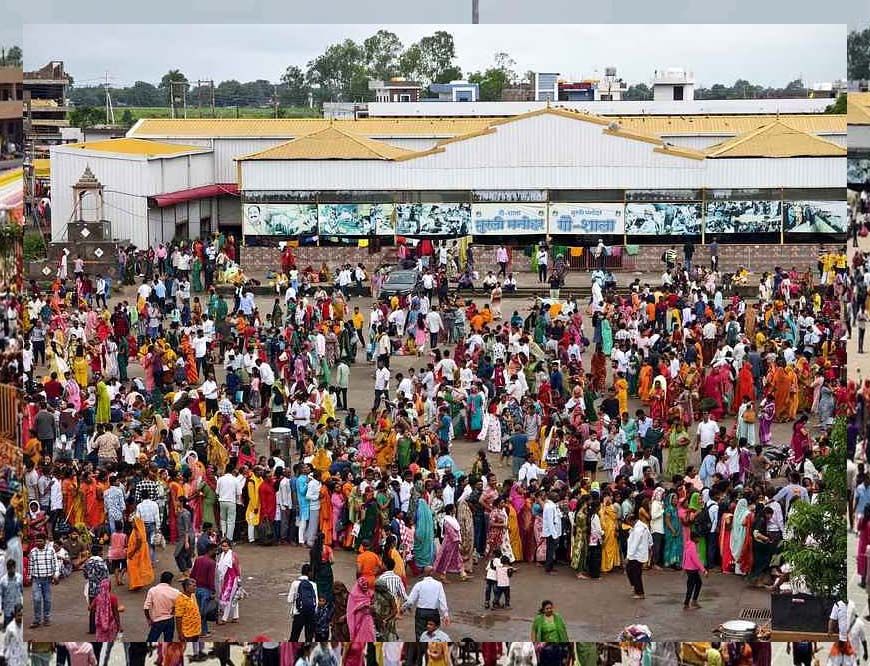 कुबेरेश्वरधाम में श्रद्धा की बाढ़, तीसरे सोमवार से पहले ही 1.25 लाख भक्तों ने किया अभिषेक